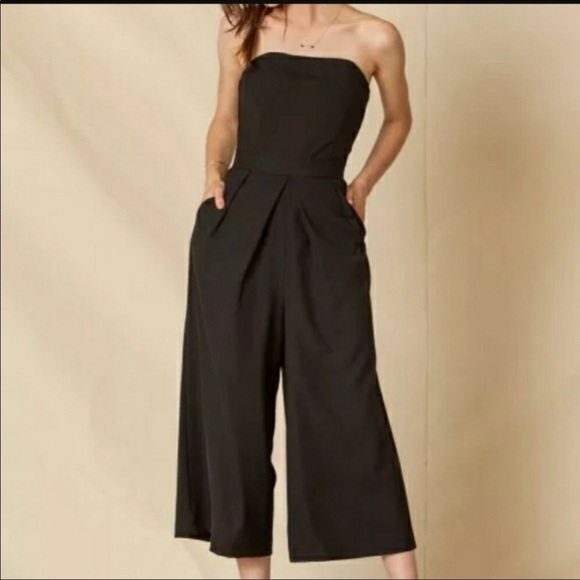 Sans Souci Other - Strapless Culotte Jumpsuit